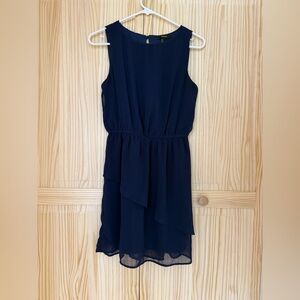 Forever 21 Navy Blue Sleeveless Sundress